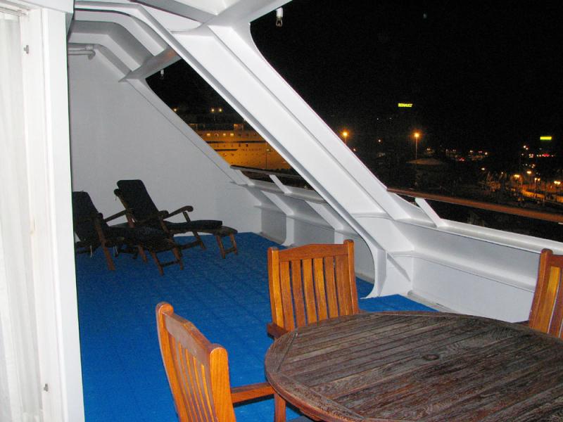 Owners suite Tahitian Princess - Aspect 1 - Balcony